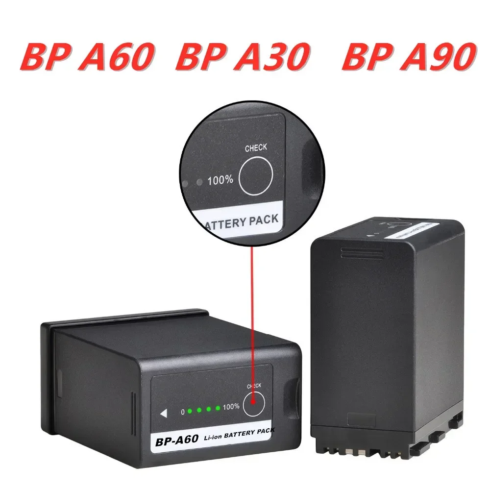 1Pc 12000mAh BP-A60 BP A60 Battery for Canon BP-A60 BP-A65 BP-A90 BP-A30 US 0870C002 Battery, EOS C200, EOS C200B, EOS C220B