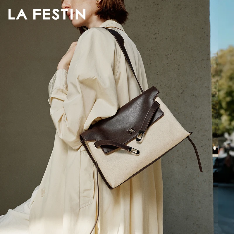 LA FESTIN Original Brands Women's Bag 2026 New Shoulder Bags Trend Tote Bag Large Handbag Luxury Bags Designers Cross Body Bags