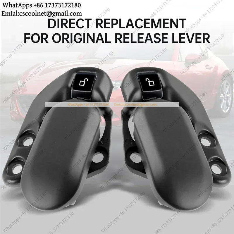 JS02 8Pcs Billet Aluminum Convertible Top Latch Rebuild Kit For Mazda Miata 1990-2003