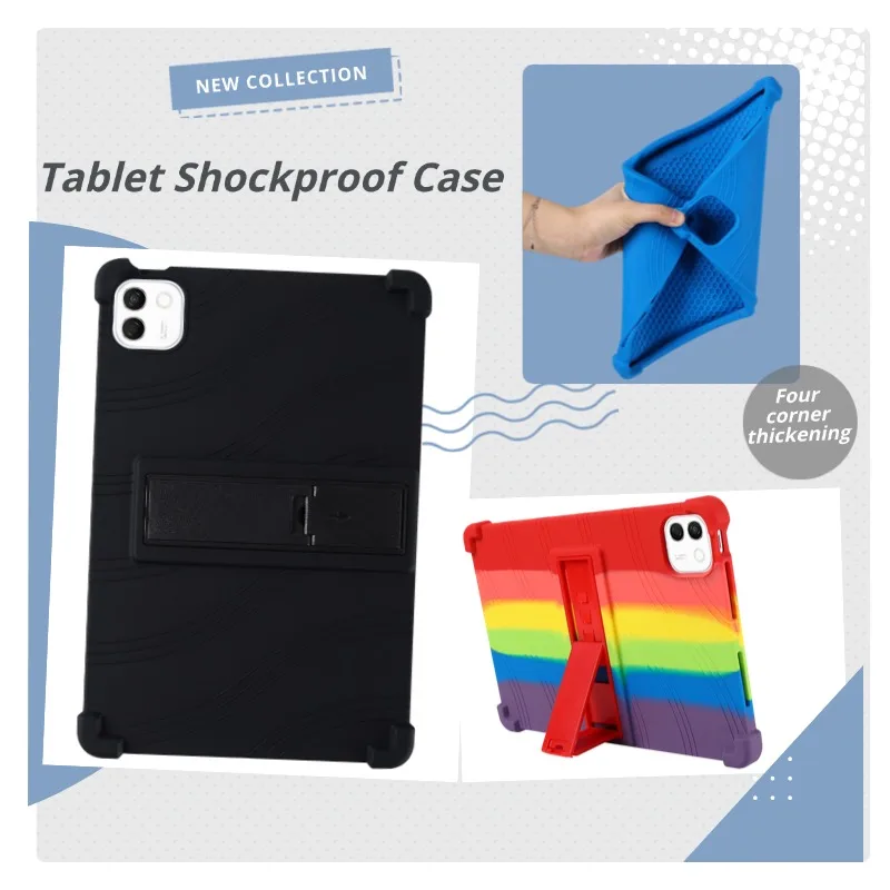 For Honor MagicPad4 12.3-inch Silicone Kickstand Shockproof Tablets Cover For Honor MagicPad4 Case