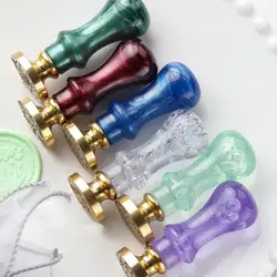 Sealing Wax Stamp Handle Wax Sealing Fire Paint Replace Handle DIY Scrapbooking Invitations Envelope Handmade Art Tools