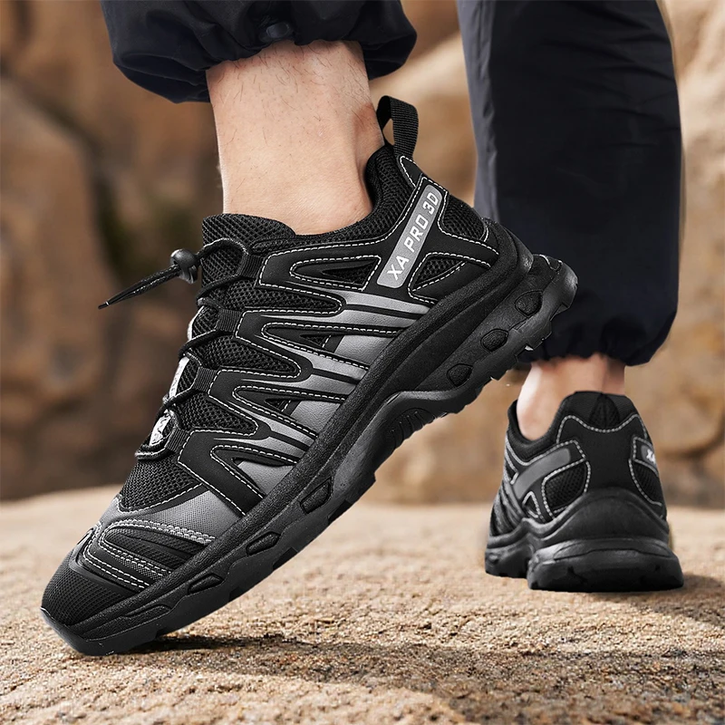 أحذية رياضية كاجوال للرجال قابلة للتنفس، أحذية سباق فاخرة للمدرب، أحذية بدون كعب أنيقة للرجال