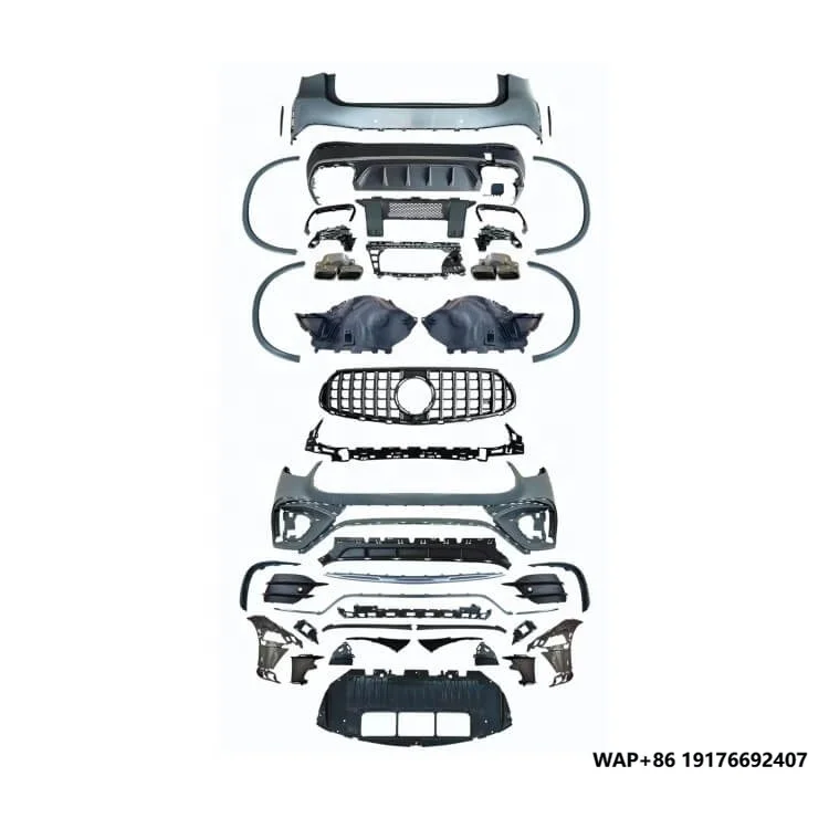 

Bodykit Conversion With Front &Rear Bumper Grille Body Kit for Mercedes Benz X254 GLC Normal Style Upgrade to GLC63 AMG