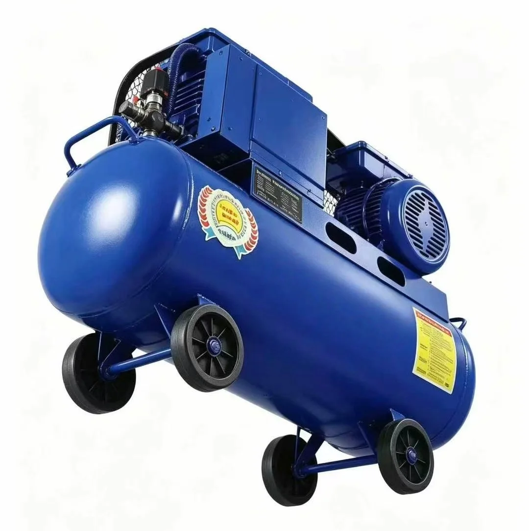 for-High Pressure Piston Air Compressor 1.1KW Z-0.12 Powerful Air Pump for Industrial Use Belt Driven Air Compressor Portable@