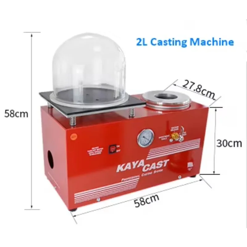 

Новое оборудование для плавки металла, переработка ювелирных изделий, небольшая вакуумная литейная машина 2 л