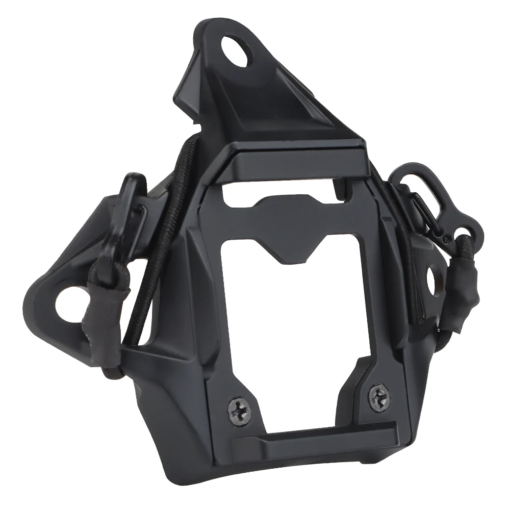 전술 FAST 하이 컷 헬멧 NVG 슈라우드 스포츠 카메라 브래킷 베이스, 군용 3 홀 NVG 마운트 어댑터, 헬멧 액세서리