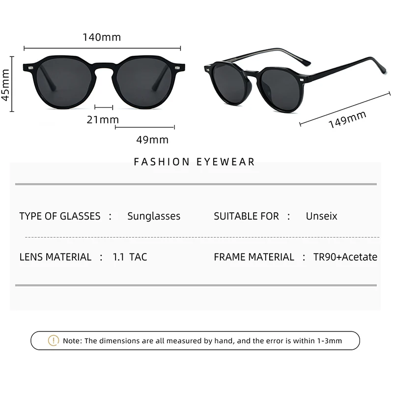 Kachawoo Polarisierte Sonnenbrille für Herren, Leopardenmuster, grüner TR90-Rahmen, Acetat, modische Sonnenbrille, Damen, Unisex, Sommerbrille, Reisen – Detail 3