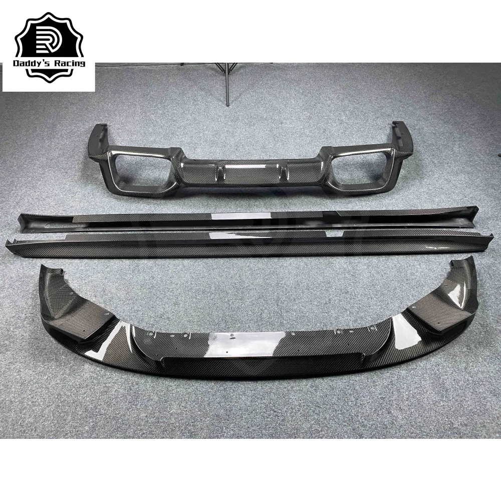 

Carbon Fiber Body Kit Fit For 2009-2011 F98 X4M 3DD Style Front Lip Side Skirt Rear Diffuser Car Tuning