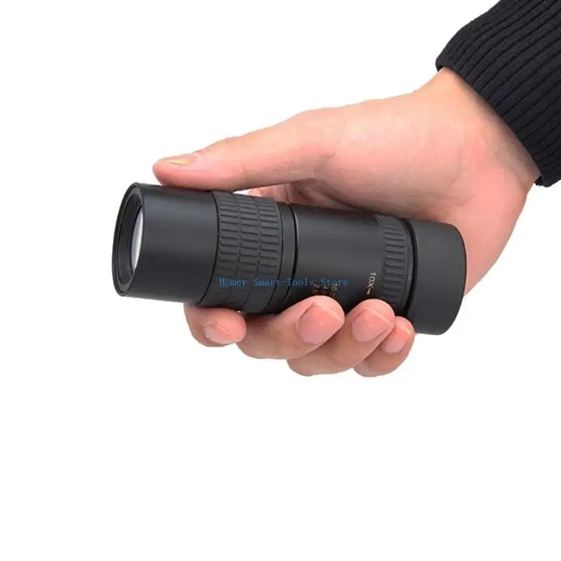 

K43C 10-30X30mm Super Telephoto Zoom Monocular for Smartphones Bird Watching with Phone Holder Adapter Tripods