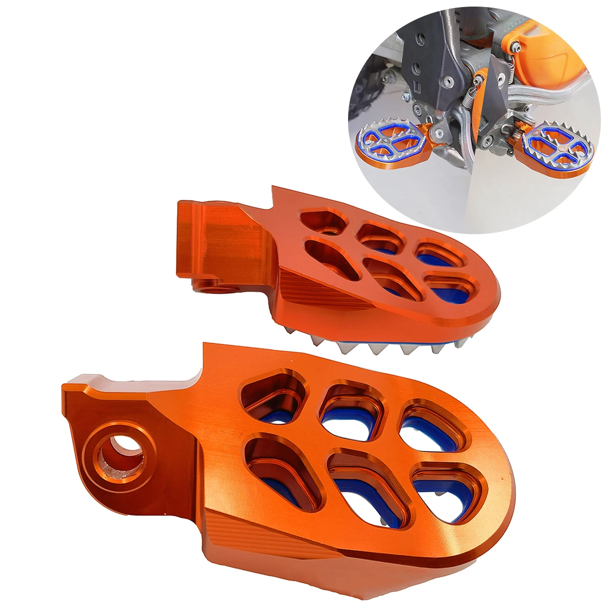 

Для KTM 65 85 125 150 250 300 350 400 450 530 EXC EXCF SX SXF XCF XCW XCFW ADVENTURE подножки для мотоцикла, подножки, подставки для педалей