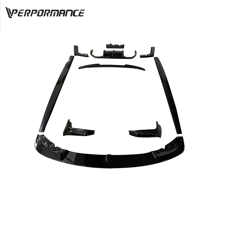 4 Series F32 F36 M4 MP Auto Exterior Car Bodykit Parts Upgrade Sets Front Lip Rear Diffuser Spoiler Side Skirts