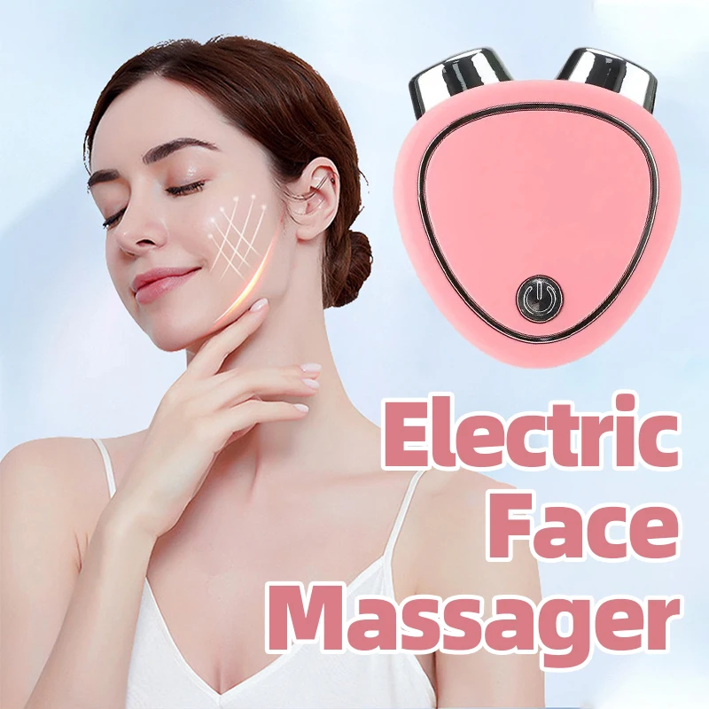 Facial Massage Roller Device Face Lifting Skin Tighten Beauty Massager Electric USB Rechargeable Portable Multifunctional Device