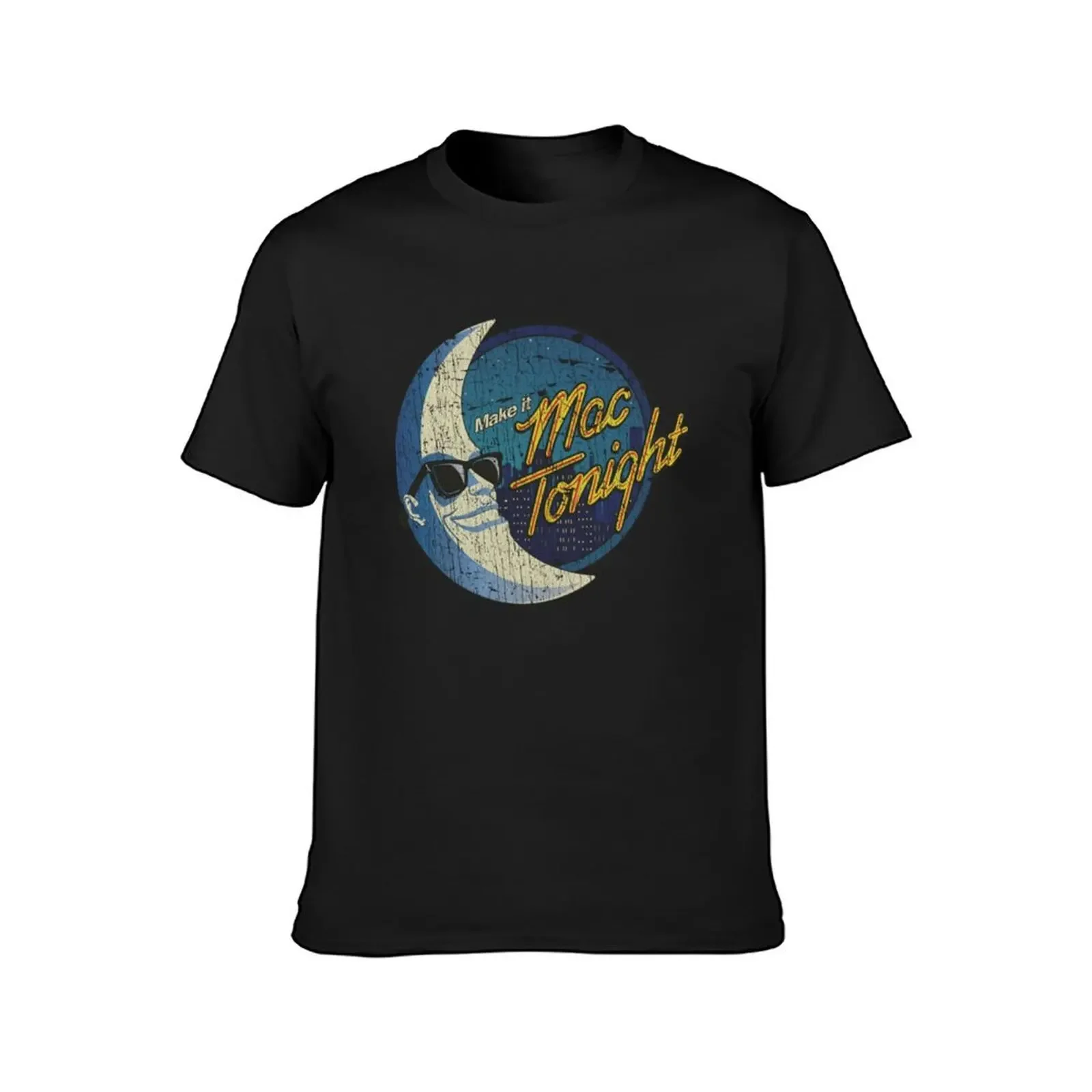 Mac Tonight Moon Man 1986 T-Shirt graphic tee shirt cotton graphic tees T-shirts for men cotton