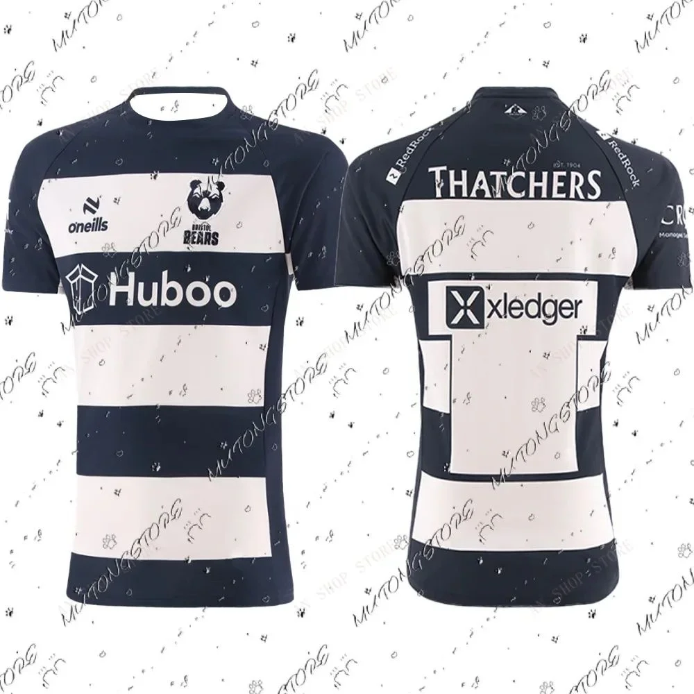 

24_25 England Bristol Rugby Training Jerseys Sports Jerseys Must-have Jerseys For Fans Bears 3D Printed Sports Jerseys MOTO