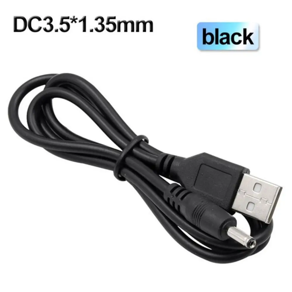 For Barrel Power Cable USB 5V Charger Power Cable Power Supply Cord Dc Power Plug Line Usb To Dc 3.5mm Cable