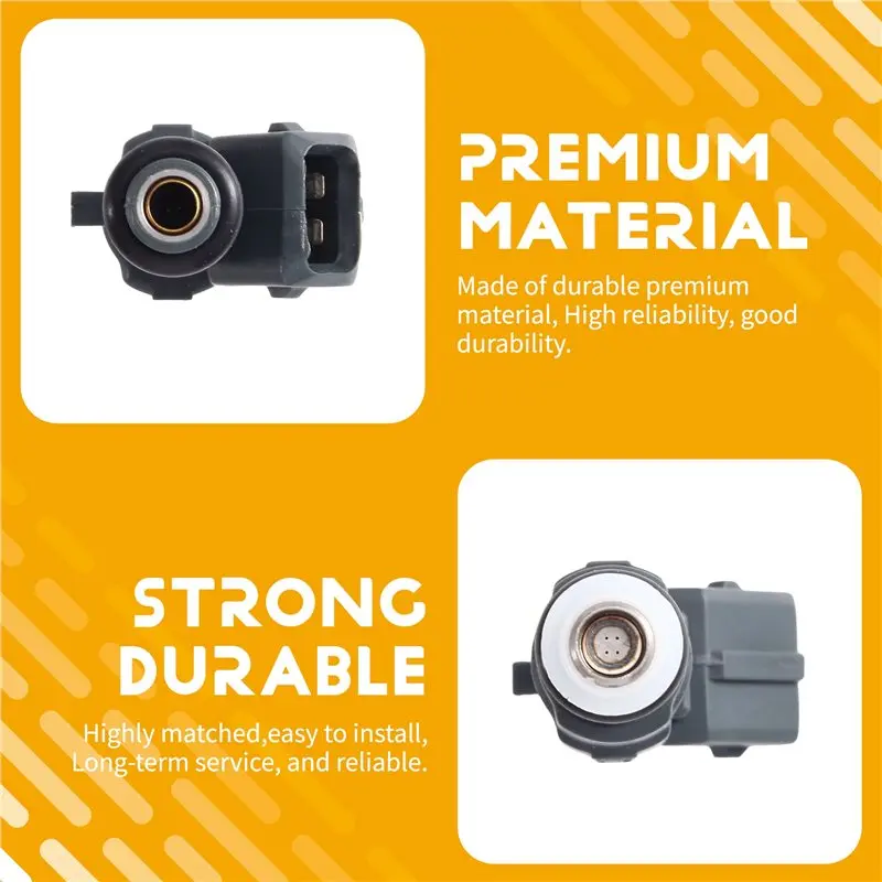 Superior-For Chery E5 Changan CX20 Yuexiang V3 Benben JL473Q1 JL473QF Compatible 4Pcs F01R00M181 Fuel Injector