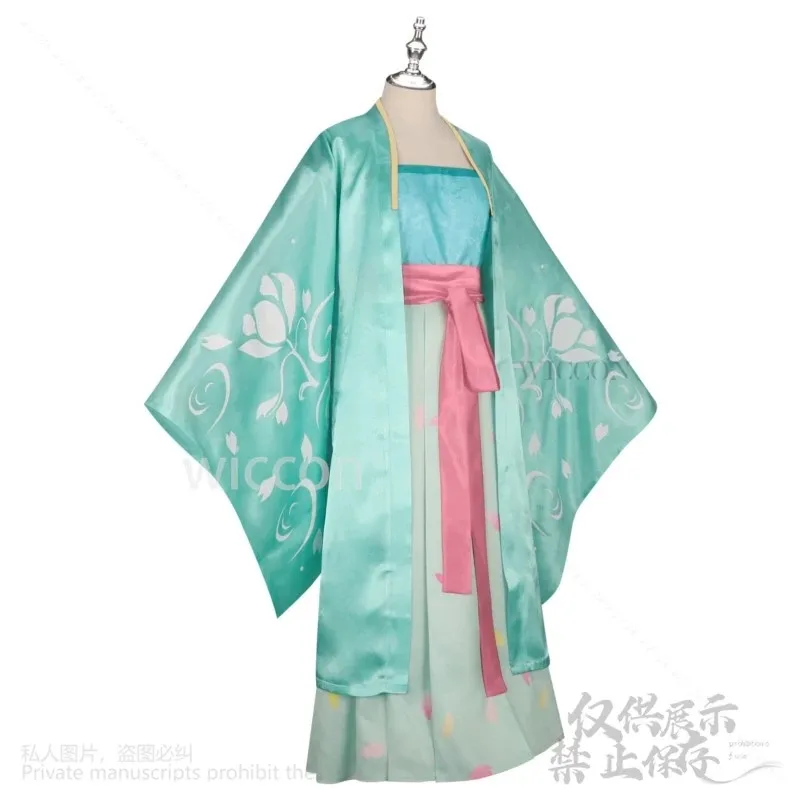 

asdh8@Anime The Apothecary Diaries mao Season 2 Cosplay Maomao Chinese Styles Dress Uniform Green Lolita Wigs For Girls Cust