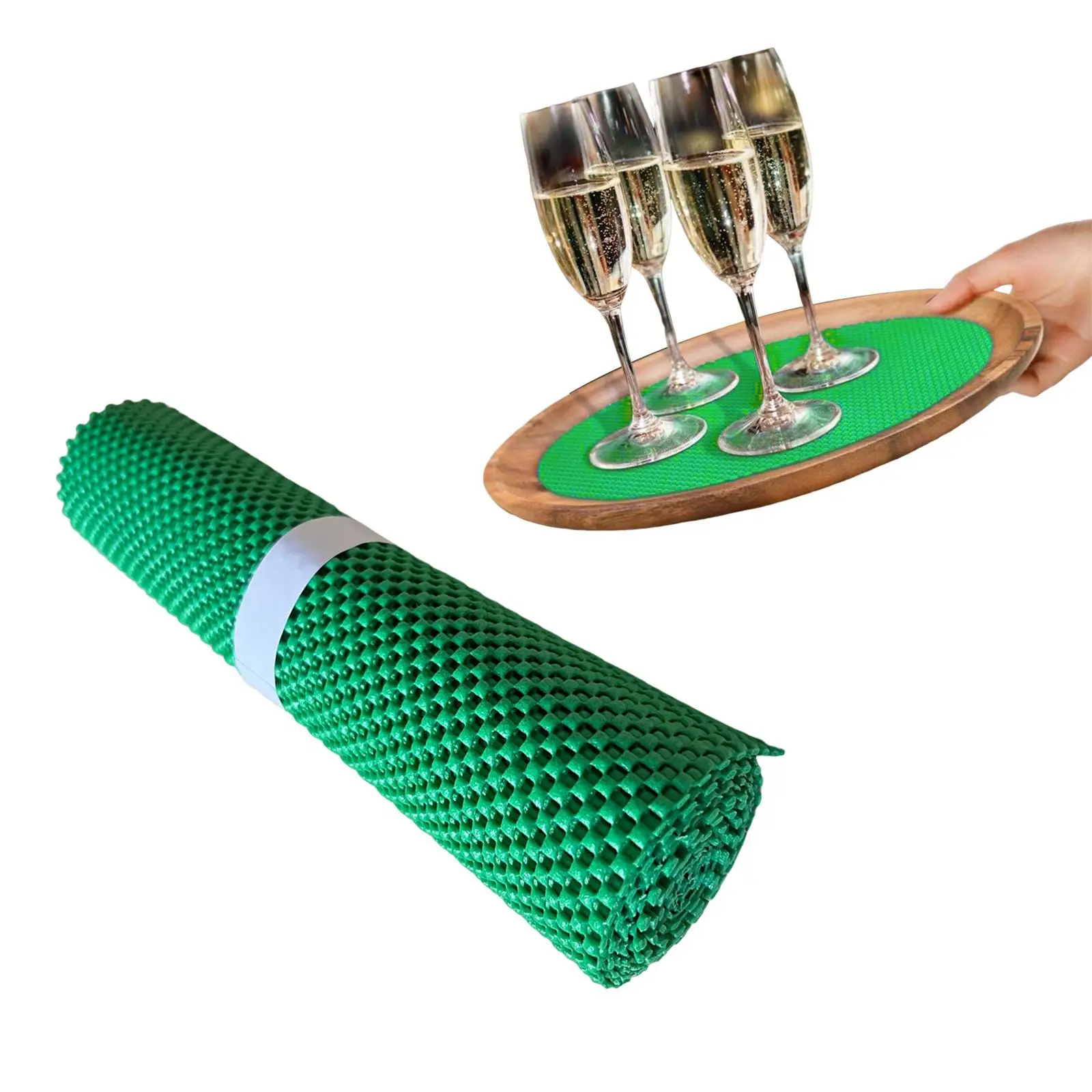 Drawer Liner Mat Durable Pantry Cupboard Lining Pad Slip Resistant for Table