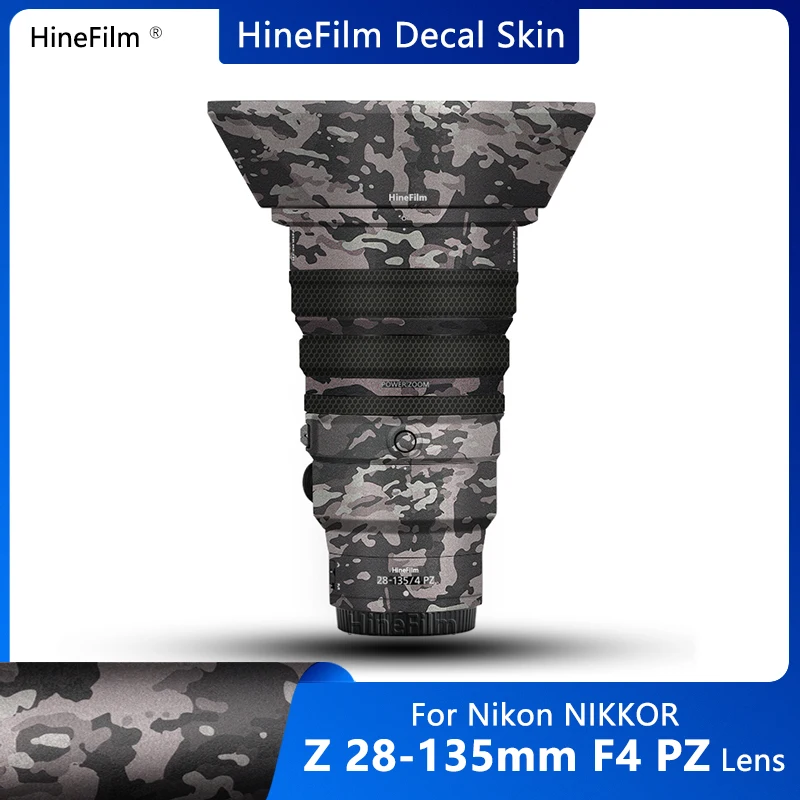 

Hinefilm Skin for Nikon Z28-135 f4 PZ Lens Decal Skin for Nikkor Z28-135 Lens Wrap Cover 28135 Sticker Protector 28-135 F4 Skin