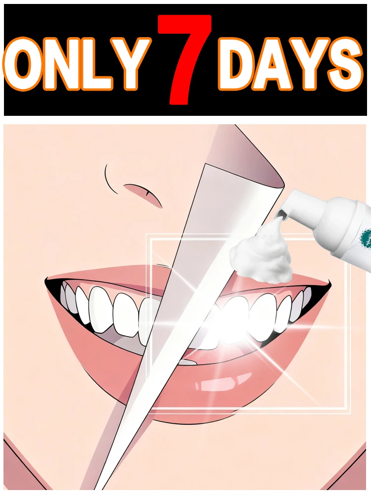 

Removes stains Oral foam for yellowing gums and tartar remarkable results