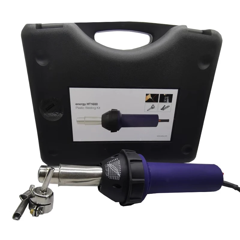 1600W Heat Gun 220V Plastic Welding Gun Energy HT1600 Universal Kit Hot Air Hand Tools Hot Air Torch Blast 40-700℃