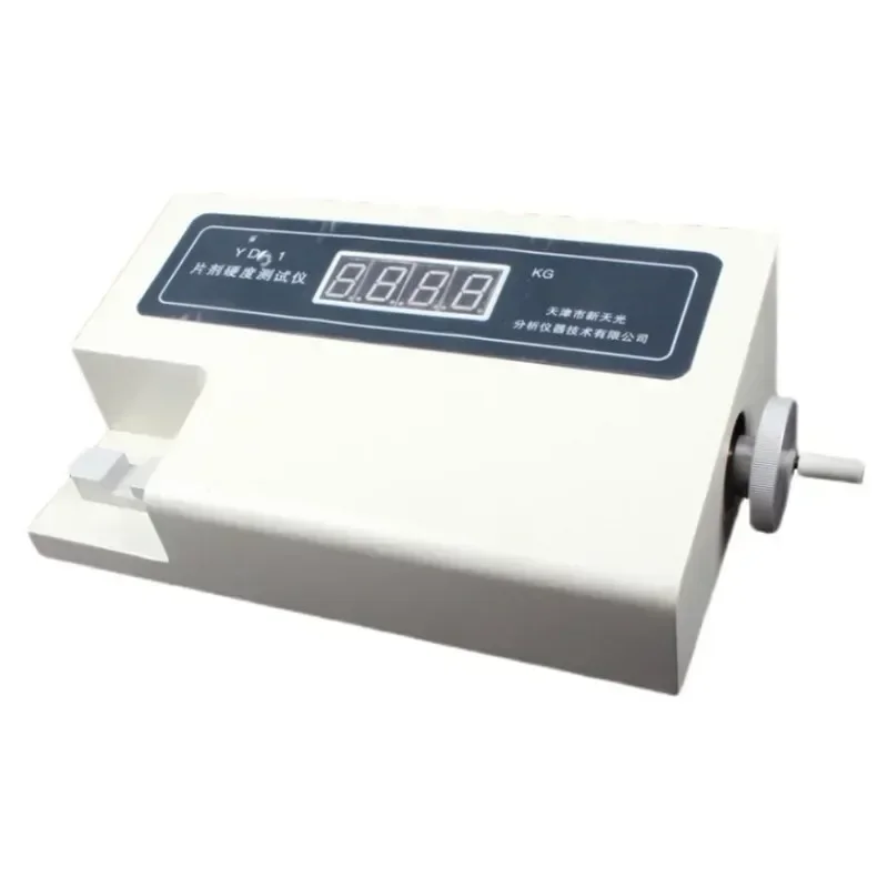 Laboratory Tablet Hardness Tester Automatic Digital Reading Pressure Sensing Hardness Tester