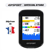 iGPSPORT BSC300T GPS Bike Computer Global Colorful Map Navigation Touch-screen Wireless Cycling Computer Ship From France