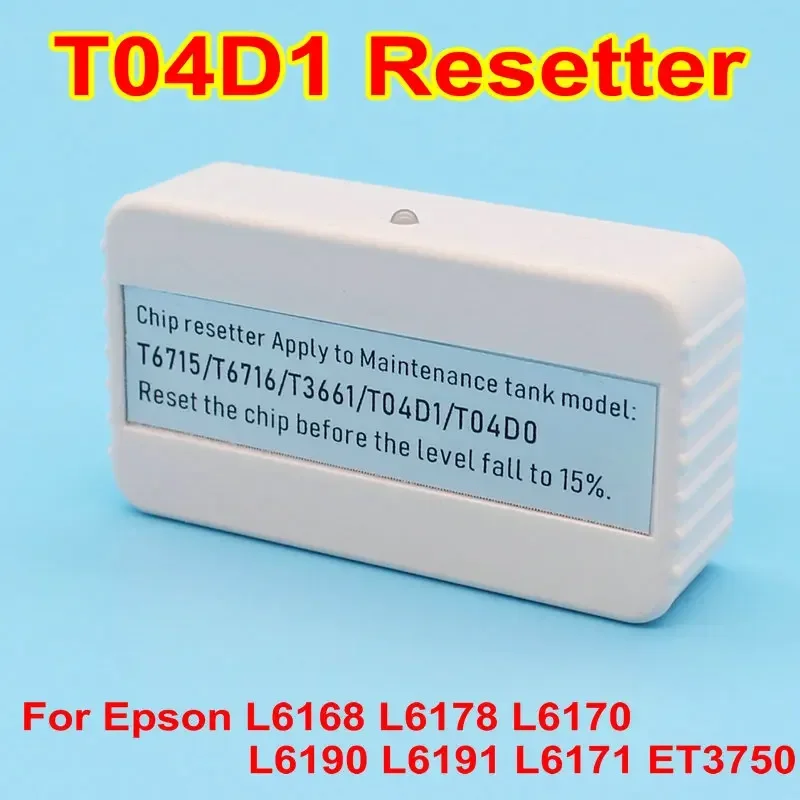 T04D1 Maintenance Tank Chip Resetter Kit Reset Tool EPMB1 T6716 T3661 PXMB8 For Epson L6168 L6178 L6198 L6170 L6190 L6191 L6171