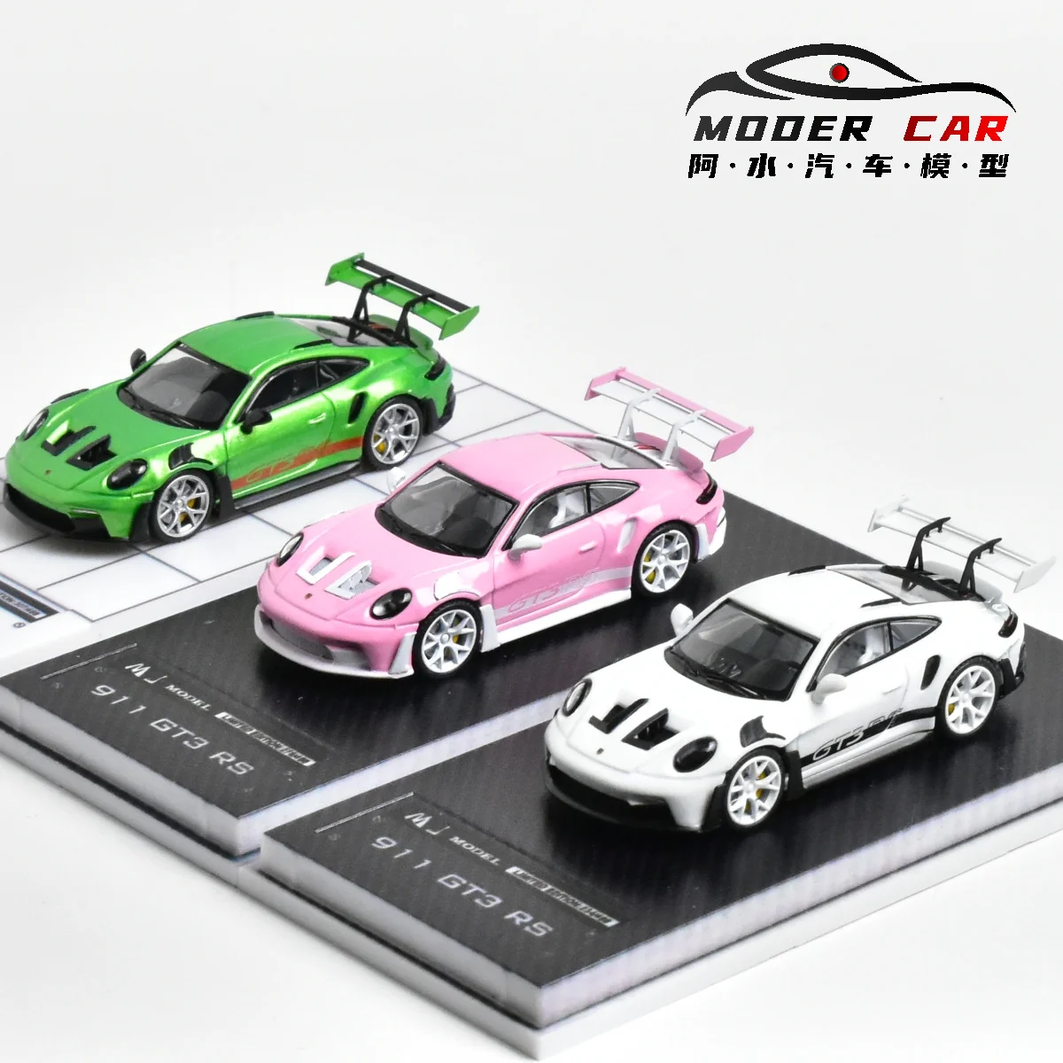 

Литая под давлением модель автомобиля MJ 1:64 911 GT3 RS RWB