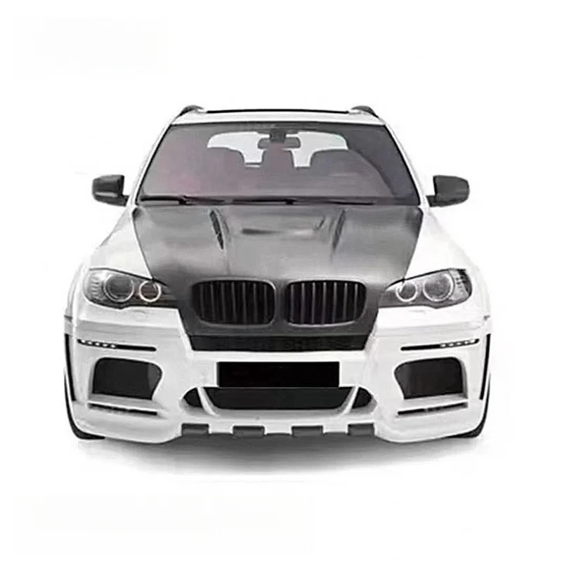 for BMW X5 E70 X6 E71 Upgrade HM Style BMW X5 E70 Carbon Fiber Hood