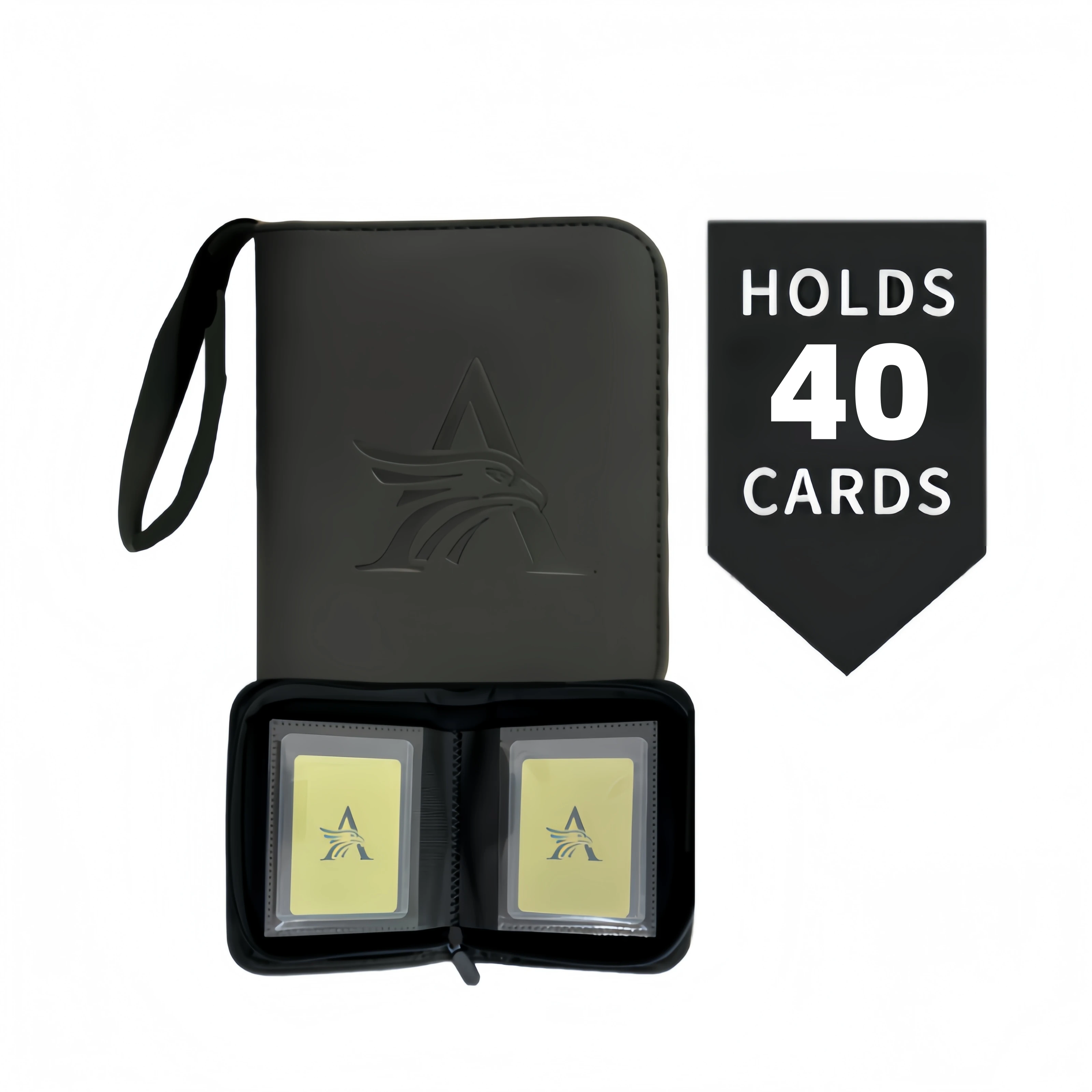 Top Loader Binder, 1 Tasche für 40 Karten im Format 3"x4", seitlich befüllbares kleines Album, für MTG, TCG, Pokémon, Sammel- und Sportkarten – Detail 13
