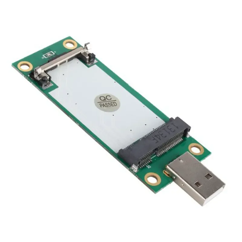 for MINI PCI-E Network Interface Card to USB Adapter with SIM Slot WWAN LTE 4G Module Development Board Kit Card Slot