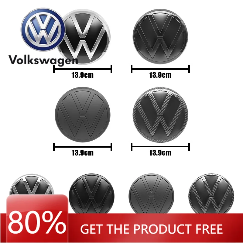 

Для VOLKSWAGEN, 1 шт., эмблема из АБС-пластика, передняя эмблема для решетки радиатора, эмблема на крышку багажника для Volkswagen Polo 2019 2020 2021 2022 2023 2024, замена автомобильной эмблемы
