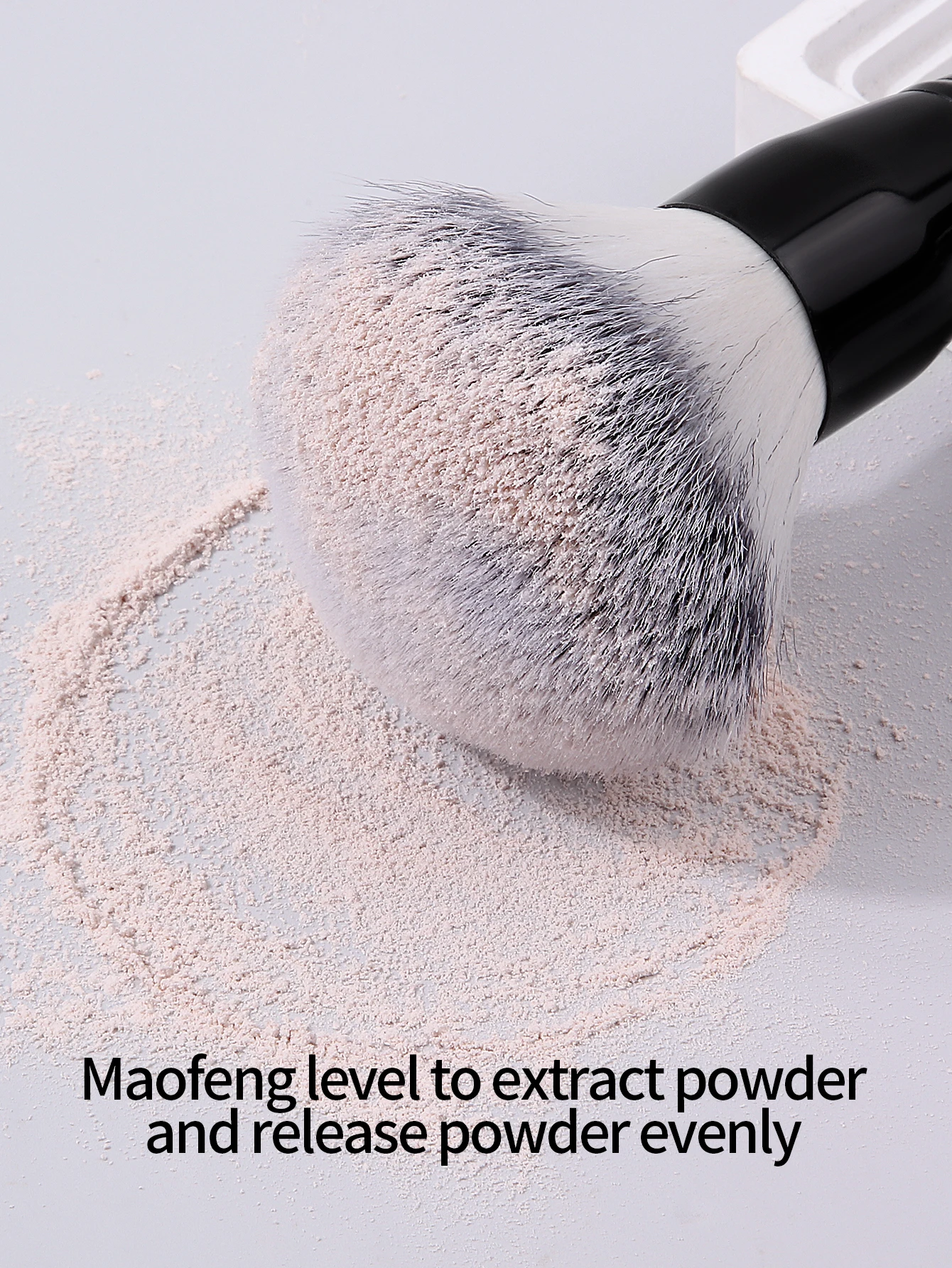 1 pz Strumenti per il trucco professionale più venduti Pennello per cipria Pennello per cipria super morbido e soffice Pennello per cipria sciolto Pennello per fard