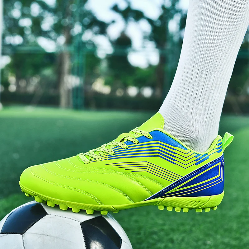 Men Soccer Shoes Professional Match Football Boots TF High-quality Non Slip Futsal Wholesale Training Comfortable Outdoor Shoes