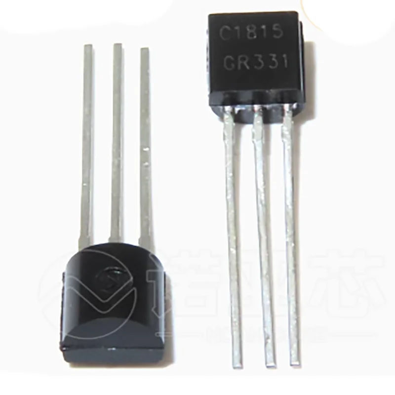 (100PCS) New C1815 2SC1815 0.15A/50V NPN Transistor Power Triode Direct Plug-in TO-92