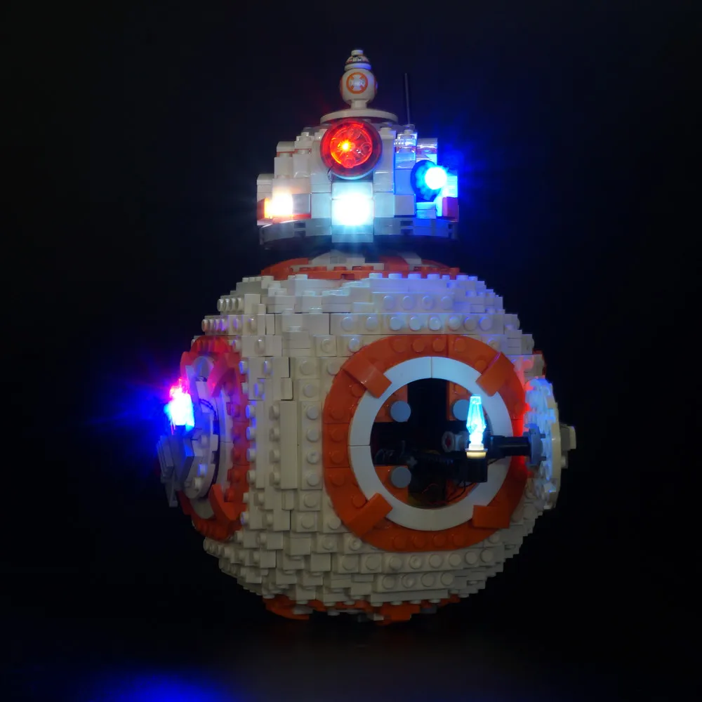 Led Light Kit For 75187 War Bb8 Robot Fighter Compatible 05128 DIY Toys Set (Not Included Building Blocks)