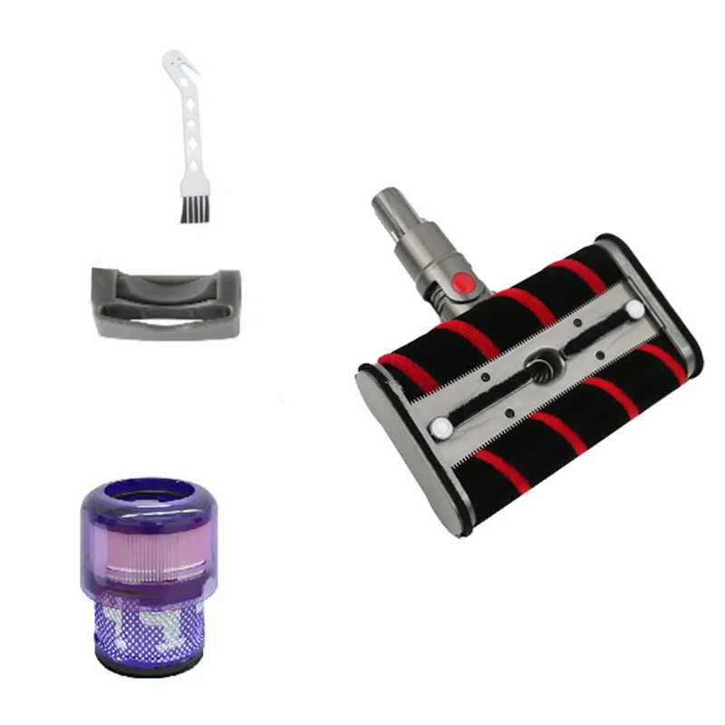 BAAD لـ Dyson Omni-Glide SV19 مكنسة كهربائية بديلة رأس منظف الأسطوانة الناعمة مع فرشاة تصفية قفل التبديل