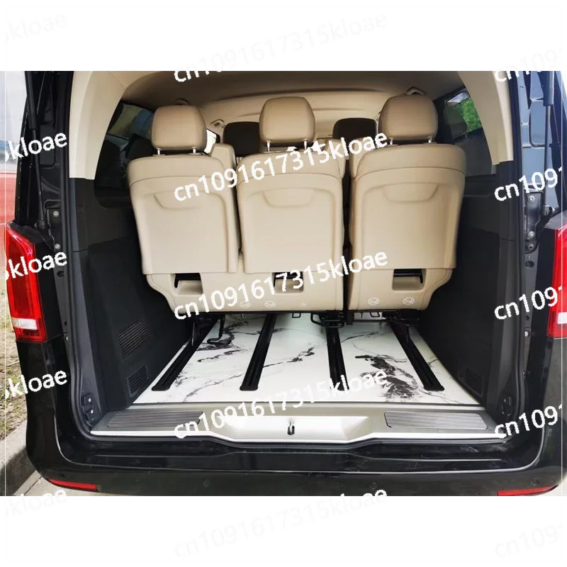 Stainless steel trim for the new Vito rear guard V250V260Lmetris tailgate box pedal retrofitted stainless steel trim