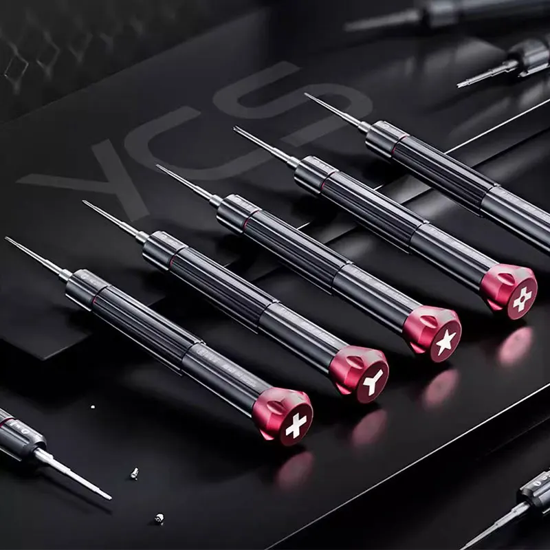 YCS 2D Torque Screwdriver Set 5 Bits PH1.5/P5/T3/T5/Slotted Anti-Slip Precision Control for MacBook motherboard phone Repair