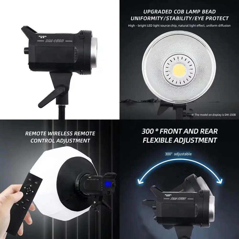 150W Dimmable Bi-Color Led Photography Light Shooting AVideo,Take a Photo