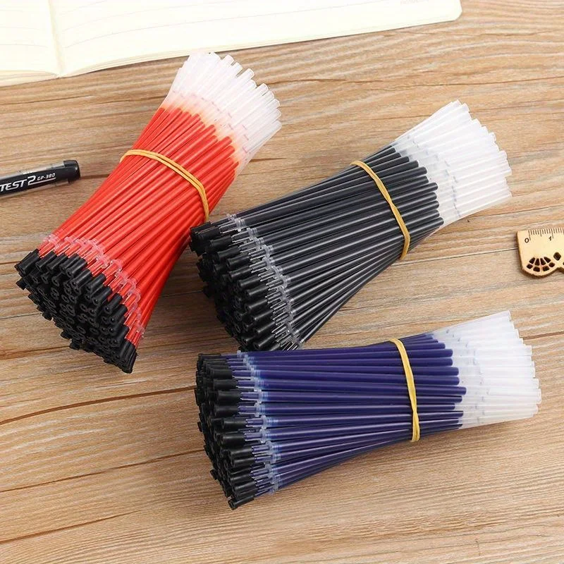 20PCS Neutral Refill Full Needle Writing Highlighter Refills School Supplies Stationery Store Rods