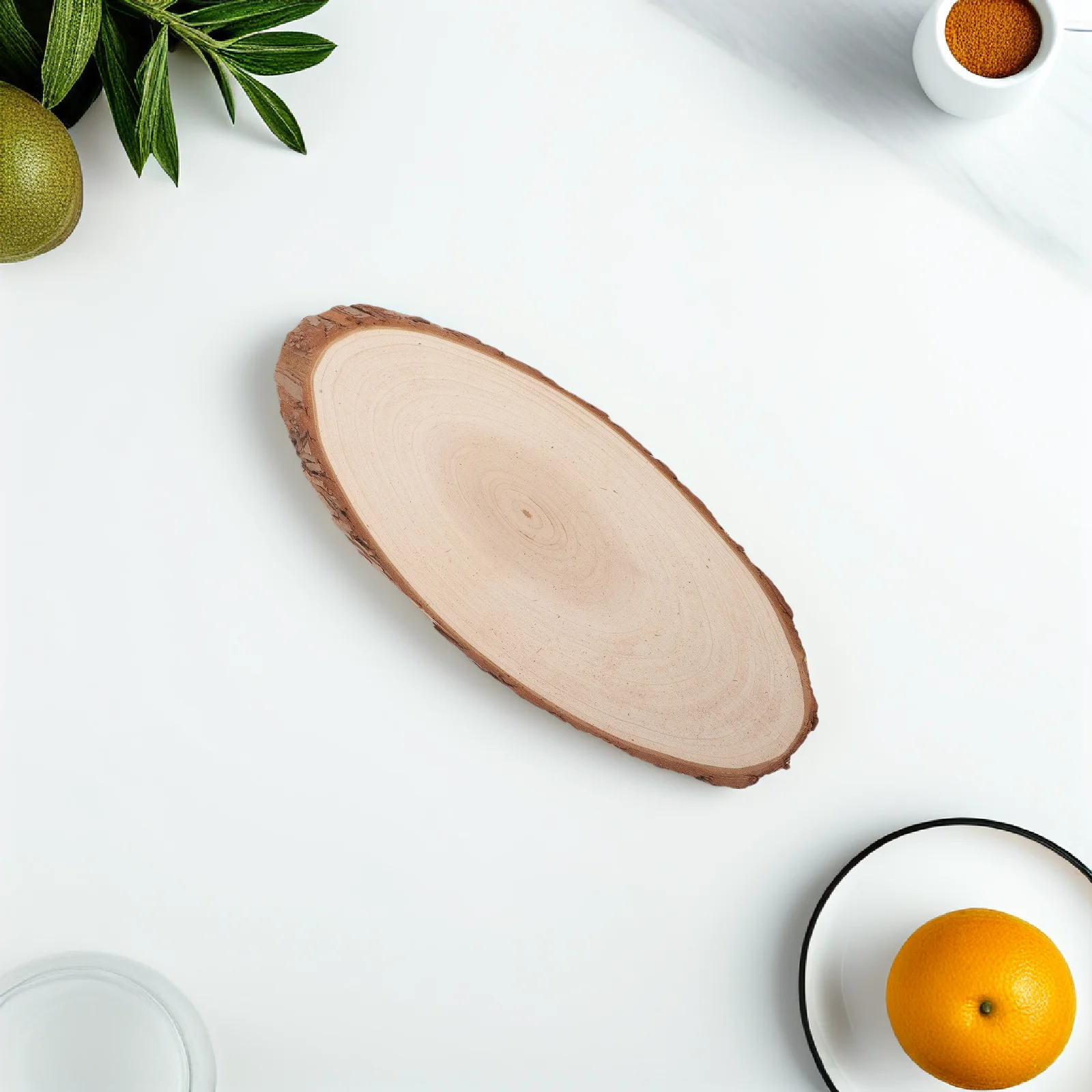 

Blank Wood Slice Round Unfinished Natural Wood Cutout for DIY Painting Drawing Sign Making Craft Ornament Table Centerpiece