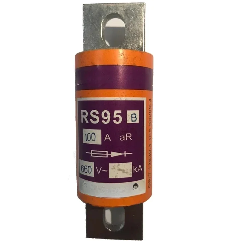 Round tube bolt fast fuse RS95B ceramic insurance 660V 80A 100A 120A