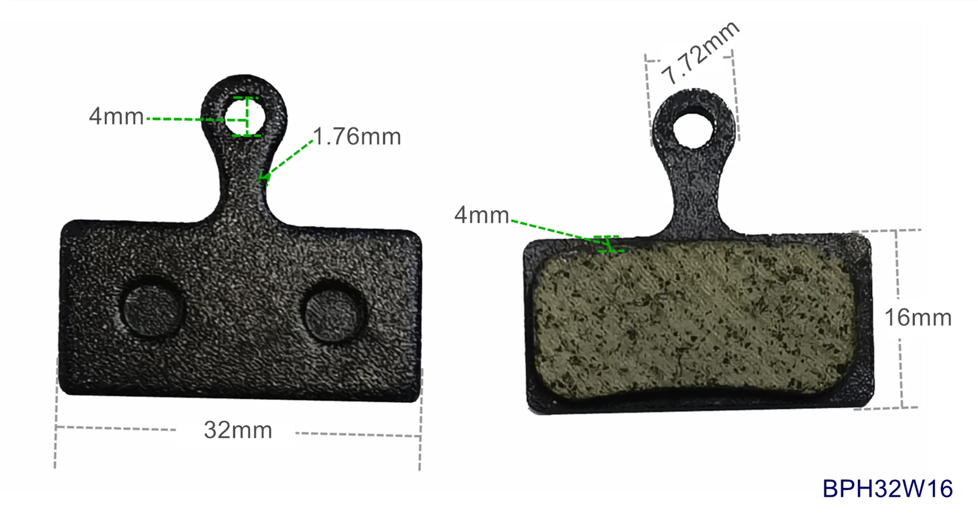 Specific Brake Pads for Electric Bike ( BPH30W16)