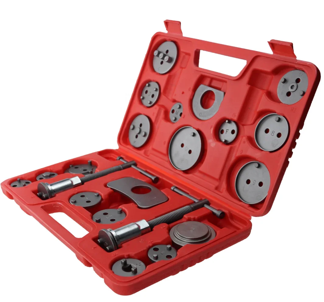 21pcs Universal Disc Brake Caliper Piston Compressor Wind Back Repair Tool Kit For Cars