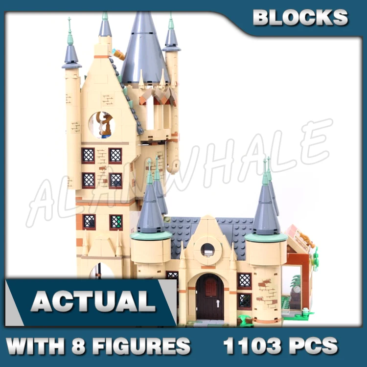 

1103pcs Magical World of Wizards School Castle Tower 11573 Model Building Blocks Toys Compatible With Bricks