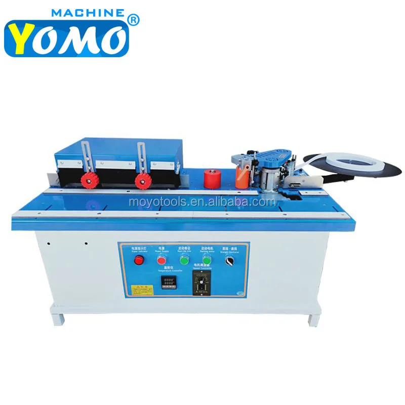 

MY70 Cabinet Edge Banding Machine With Gluing Trimming Cutting All In One Woodworking Machine 56kg