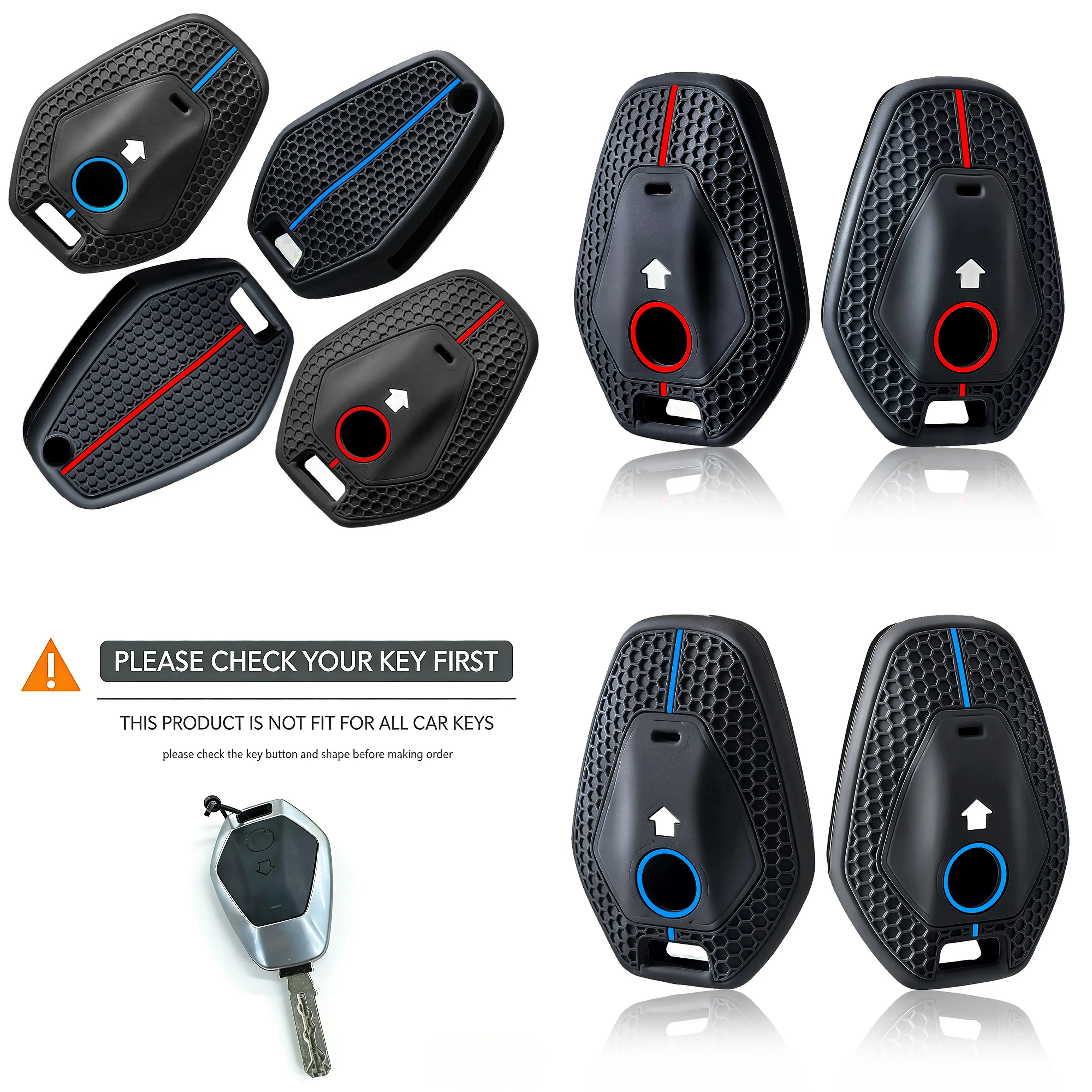 New Motorcycle Remote Key Case Cover Shell Fob for BMW R1300GS R1300 R1250GS ADV