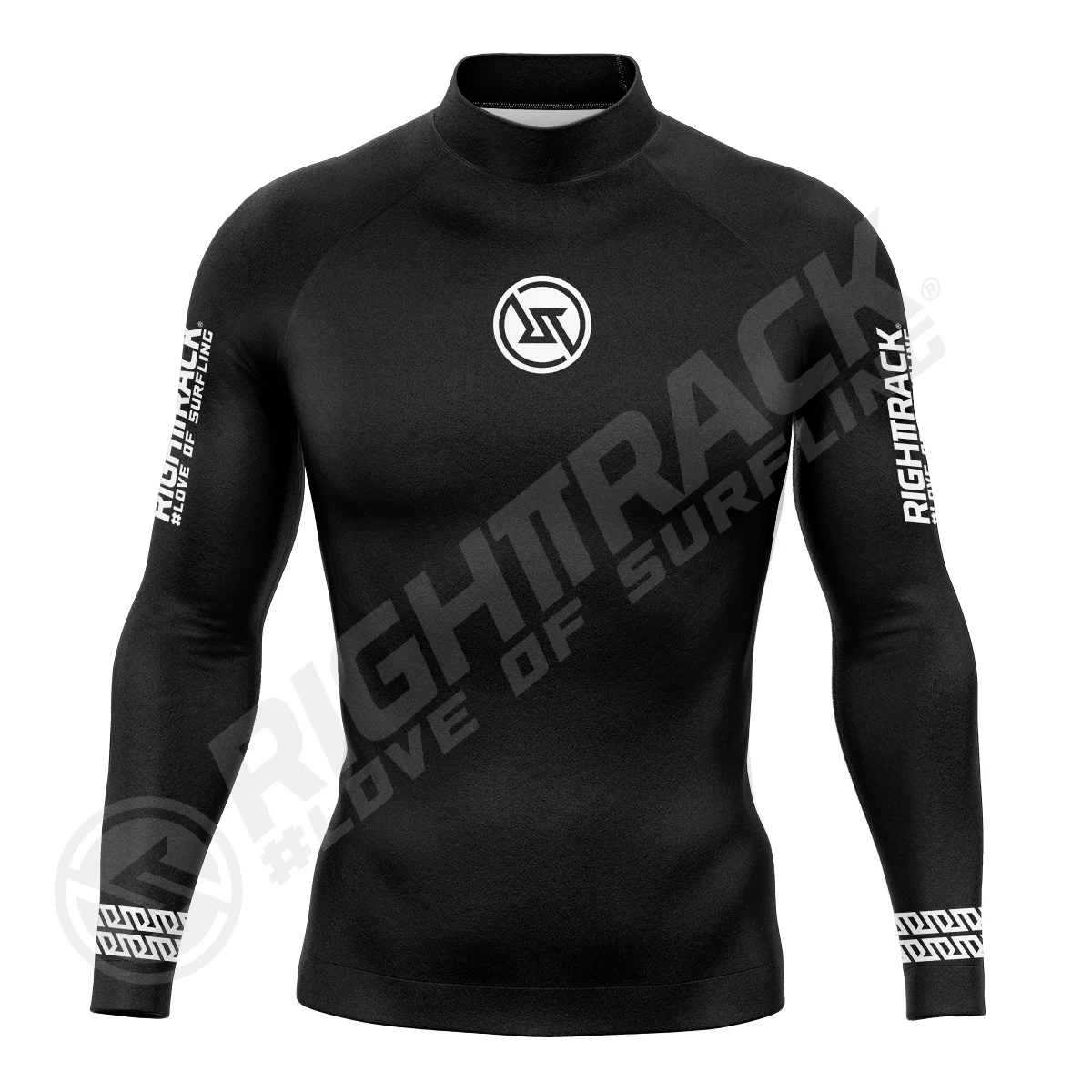 New Men's Surfing Shirt Colorful Lycra Rashguard Surf Sportswear Beach UV Protection Swimwear UPF50+ RIGHTTRACK Clothes